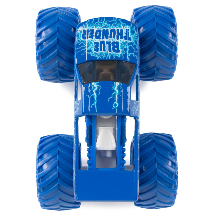 Monster Jam: Blue Thunder vs Full Charge Escala 1/64 2 Pack