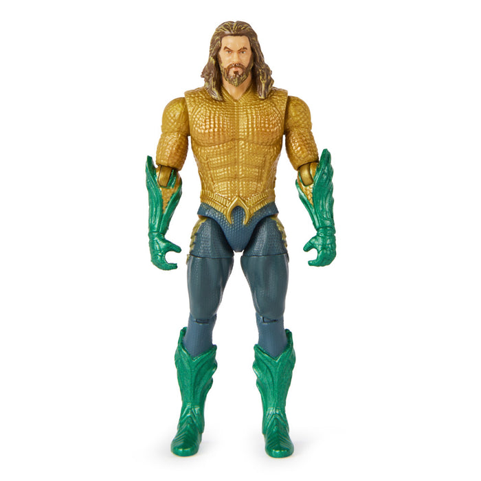 Aquaman: Aquaman Traje Dorado Figura De Accion 4 Pulgadas