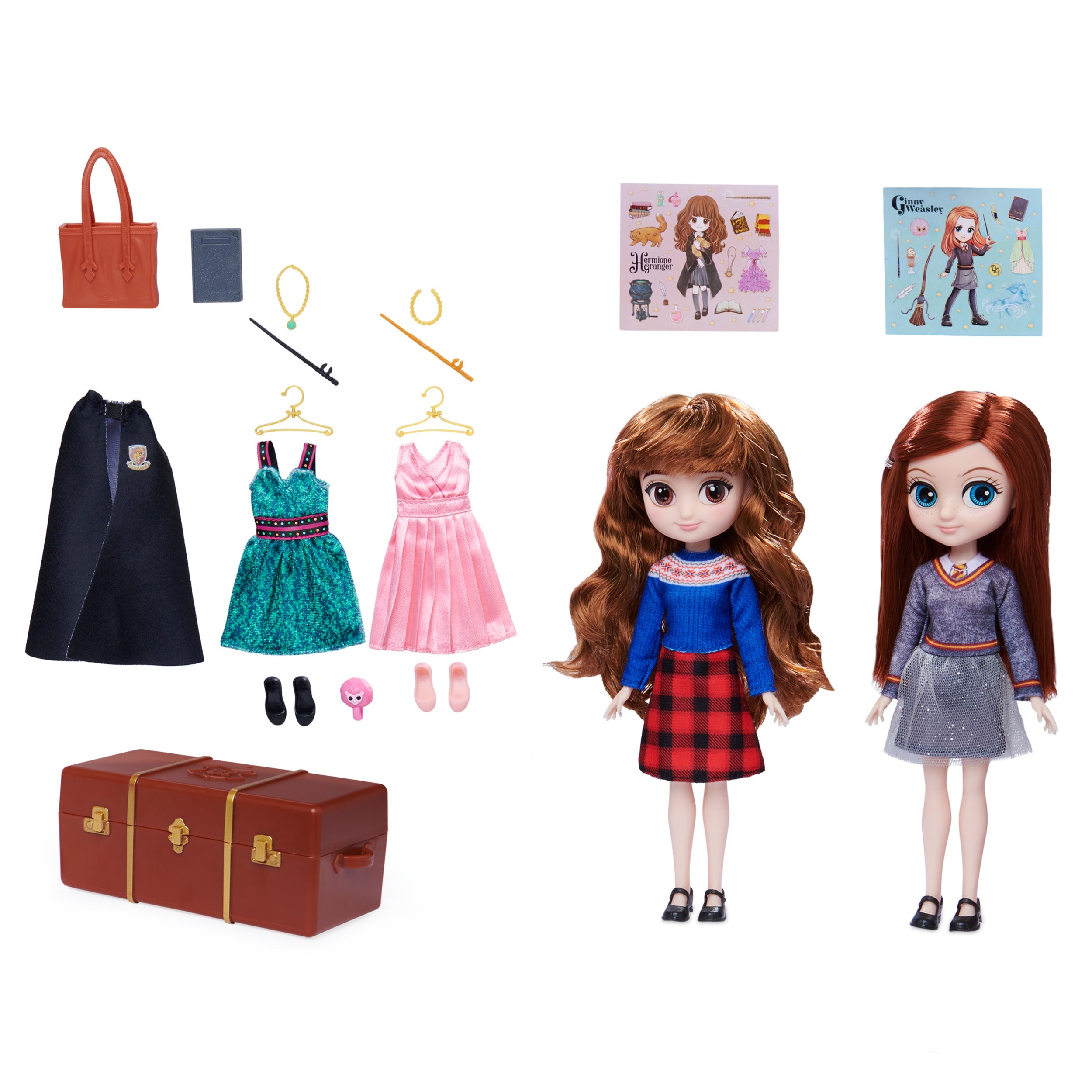 Wizarding World: Harry Potter - Set De Muñeca De Hermione Y Ginny 8 Pulgadas