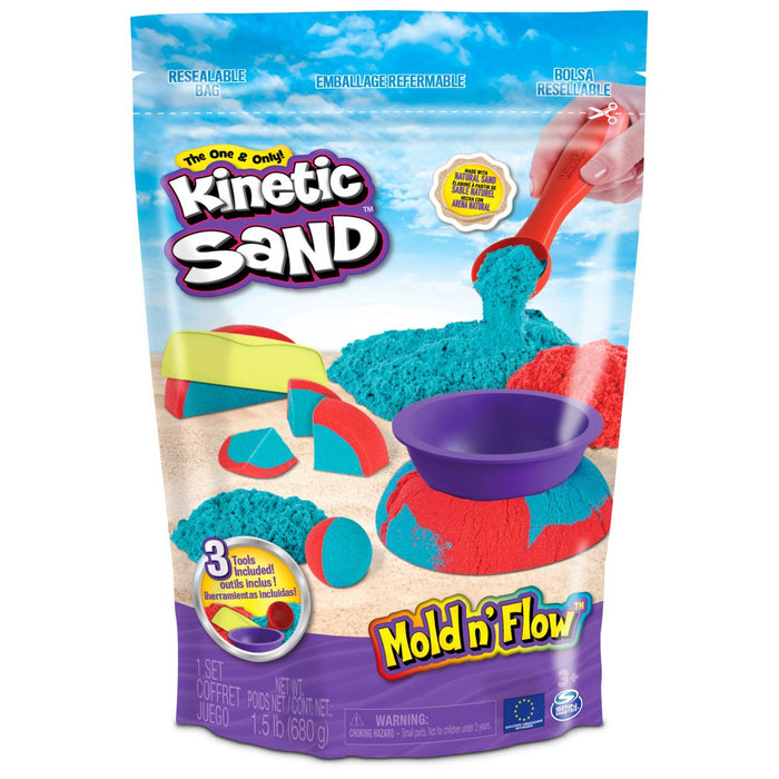 Kinetic Sand: Bolsa De Arena Inventa Y Moldea