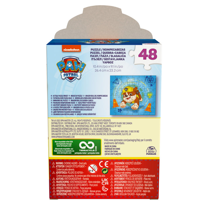 Cardinal: Paw Patrol - Rubble Rompecabezas 48 Piezas