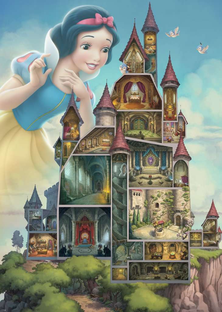 Ravensburger Rompecabezas: Disney - Castillo De Blancanieves 1000 piezas