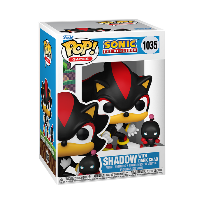 Funko Pop & Buddy: Sonic - Shadow con Dark Chao