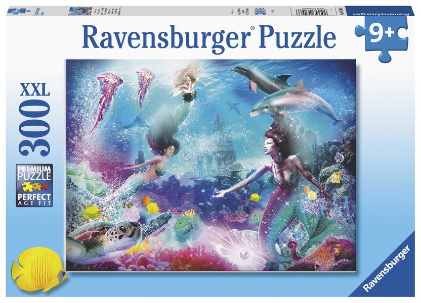 Ravensburger Rompecabezas: En el Reino de las Sirenas Kids XXL 300 piezas