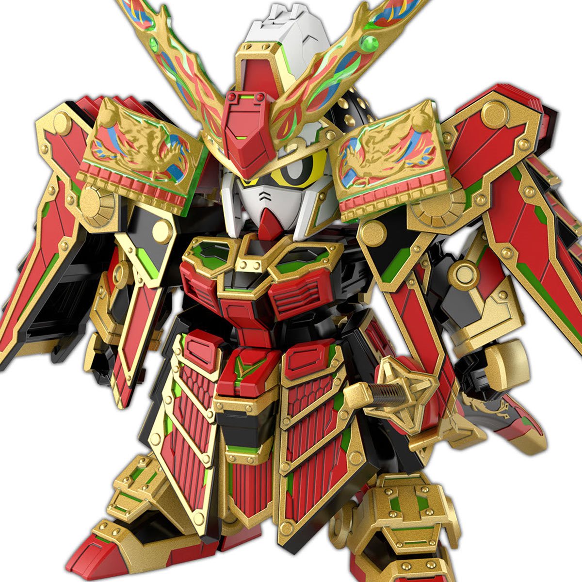 Bandai Hobby Gunpla Model Kit: SD Gundam World Heroes - Musha Gundam The 78th Kit De Plastico