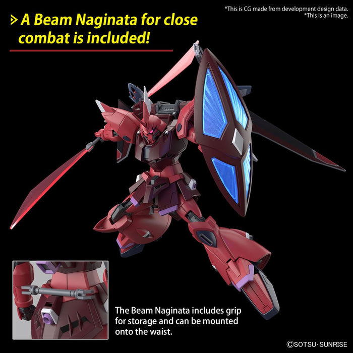 Bandai Hobby Gunpla High Grade Model Kit: Mobile Suit Gundam Seed Freedom Movie - Gelgoog Menace Tentative Escala 1/144