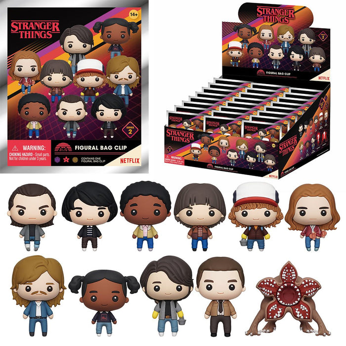 Monogram Llavero 3D para Mochila: Stranger Things - Figura Sorpresa Series 2