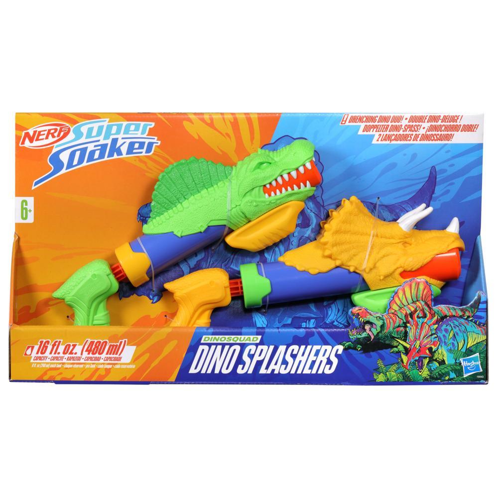 Nerf Super Soaker: Dinosquad - Splashers 2 Lanzadores de Agua