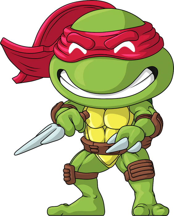 Youtooz Animation: TMNT Tortugas Ninja - Rafael Clasico