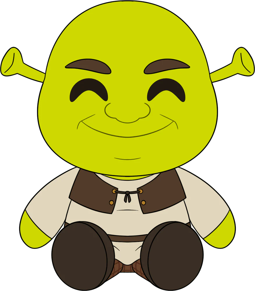 Youtooz Plush: Shrek - Shrek Sit Peluche 9 Pulgadas