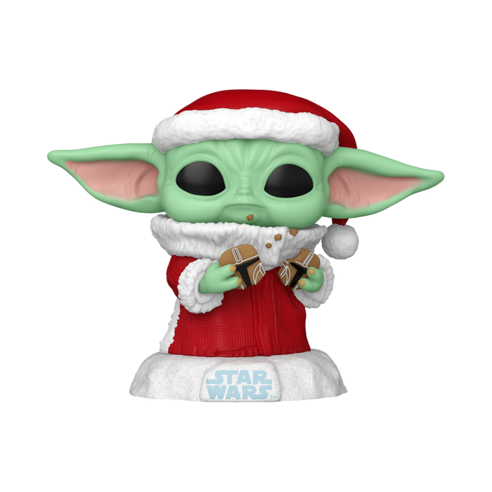 Funko Pop Star Wars: The Mandalorian Holiday 2024 - Grogu Santa