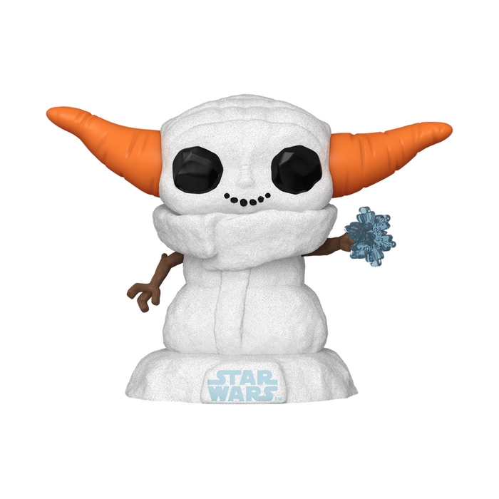 Funko Pop Star Wars: The Mandalorian Holiday 2024 - Grogu Muñeco De Nieve