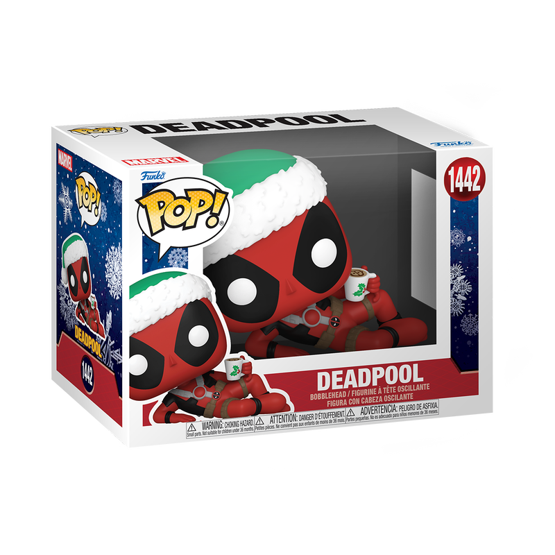 Funko Pop Marvel: Holiday - Deadpool Con Taza