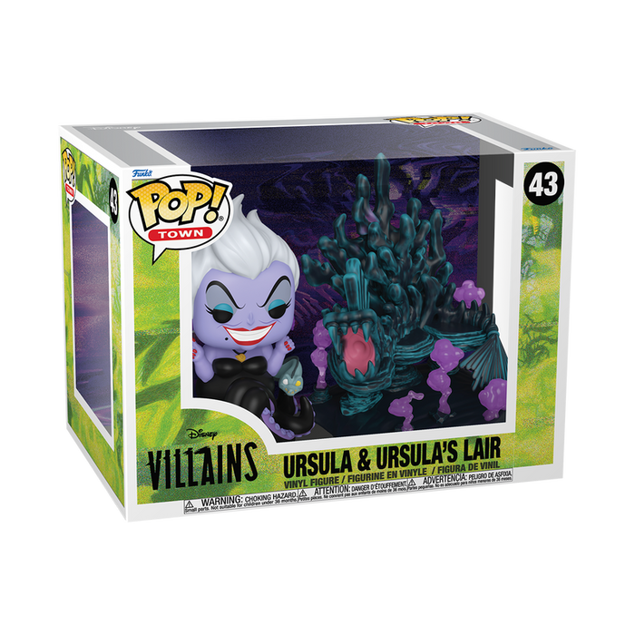 Funko Pop Towns: Villanos - Ursula En Guarida