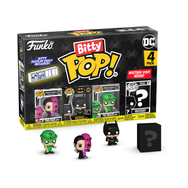 Funko Bitty Pop: DC Batman 85 Aniversario - Dos Caras 4 Pack