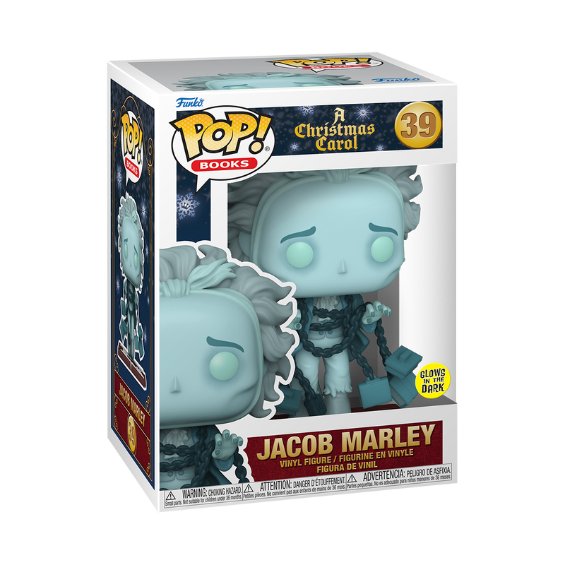 Funko Pop Books: Cuento De Navidad - Jacob Marley Glow