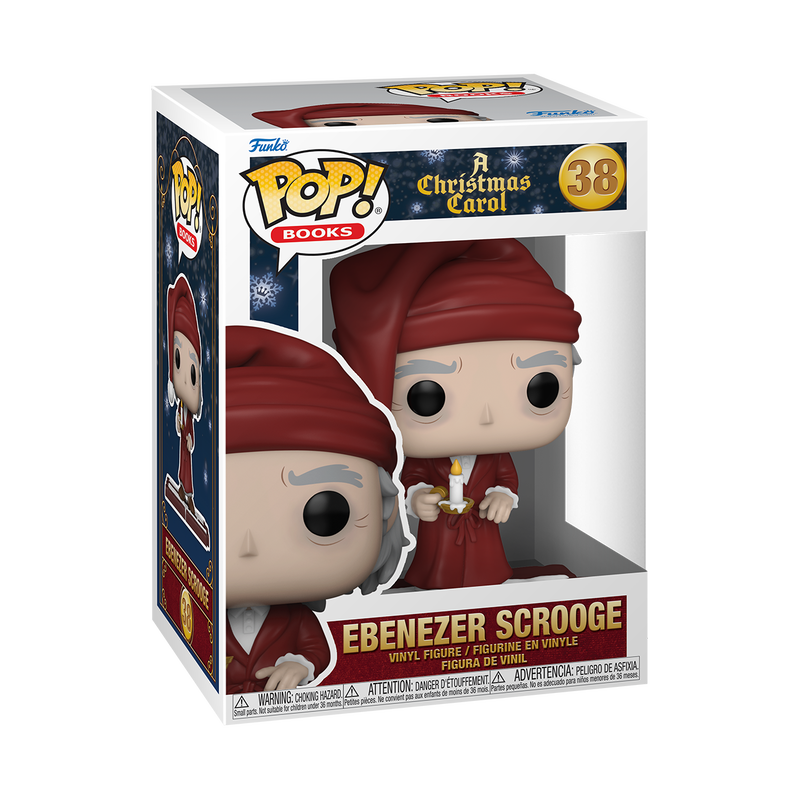 Funko Pop Books: Cuento De Navidad - Scrooge