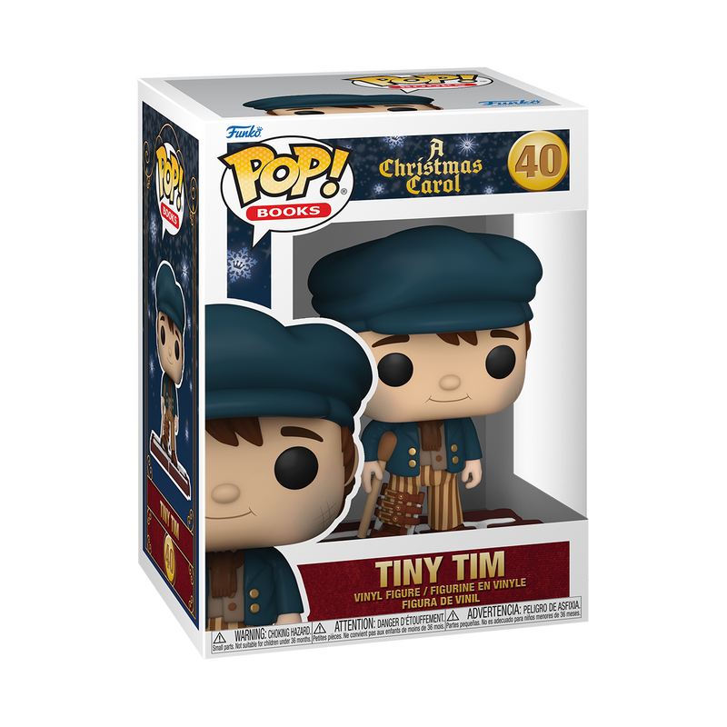 Funko Pop Books: Cuento De Navidad - Tiny Tim