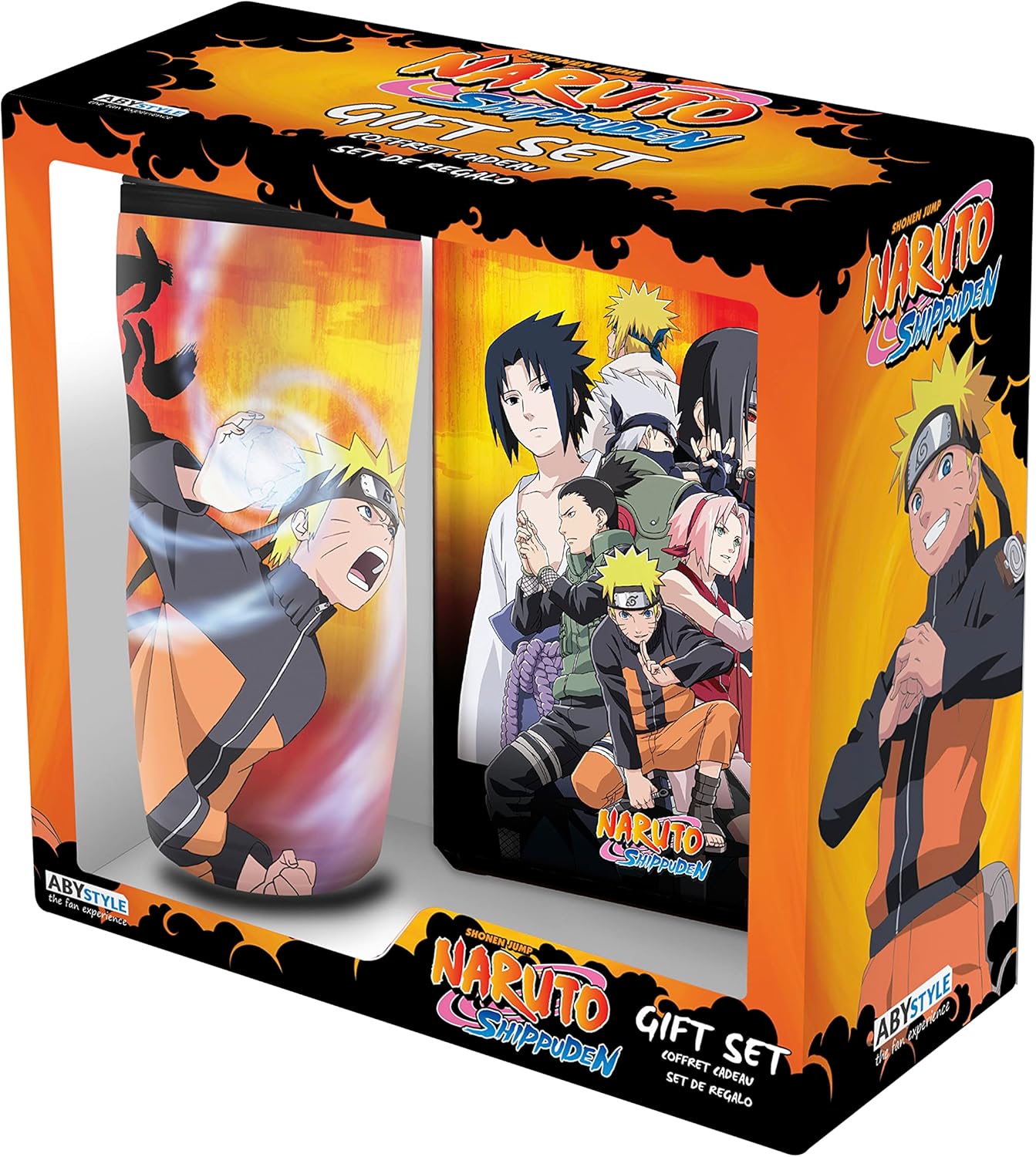 ABYStyle: Naruto Shippuden - Set Libreta y Vaso 2 Pack