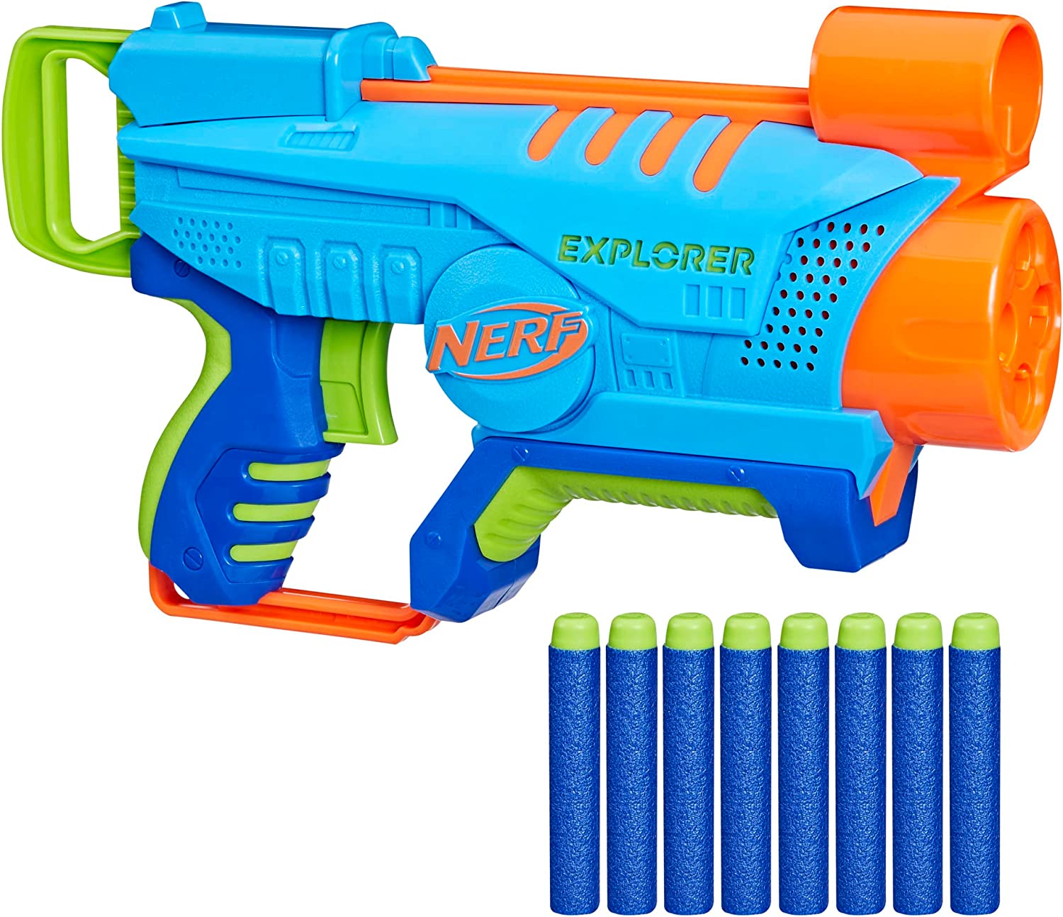 Nerf Elite Jr: Explorer 8X Lanzador De Dardos