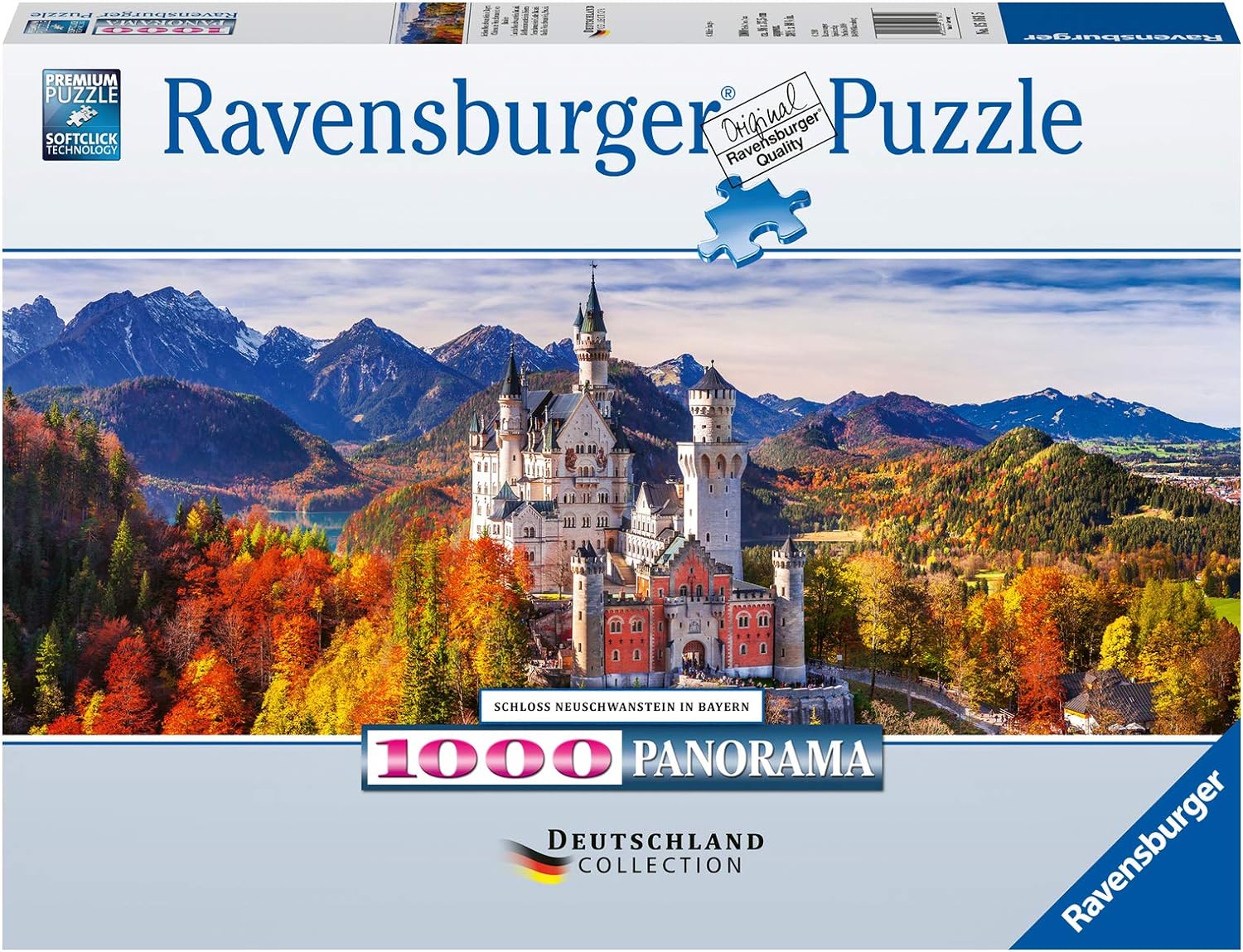 Ravensburger - Castillos Disney: Bella - Puzzle 1000 piezas