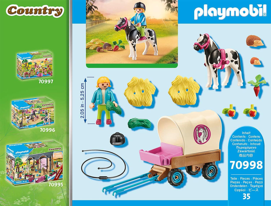 Playmobil Country: Carruaje De Ponis 70998