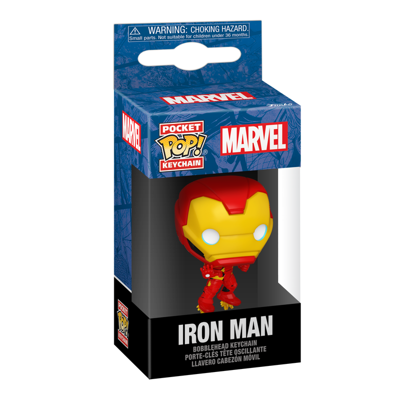 Funko Pop Keychain: Marvel New Classics - Iron Man Llavero