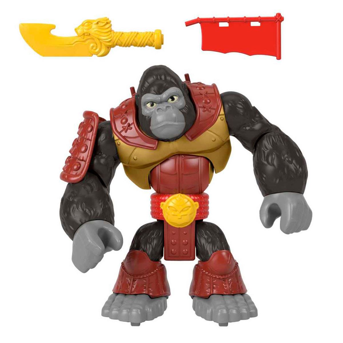 Fisher Price Imaginext : Mundo Aventura - Gorila Samurai Figura De Accion