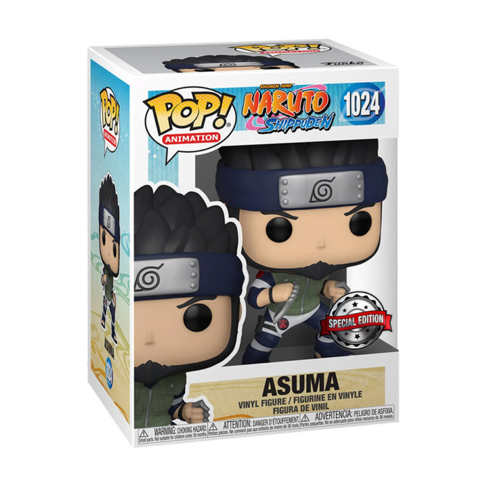 Funko Pop Animation: Naruto - Asuma Sarutobi Metalico Exclusivo