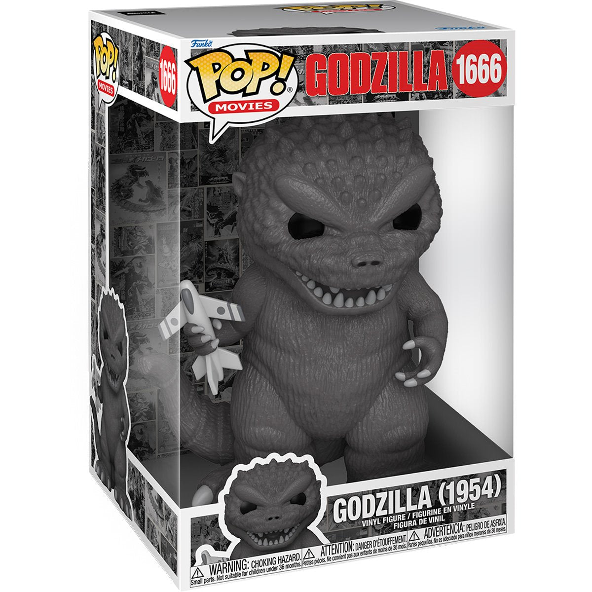 Funko Pop Jumbo: Godzilla 70 Aniversario - Godzilla 1954 10 Pulgadas