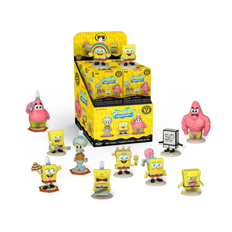 Funko Mystery Mini: Bob Esponja 25 Aniversario - Figura Sorpresa