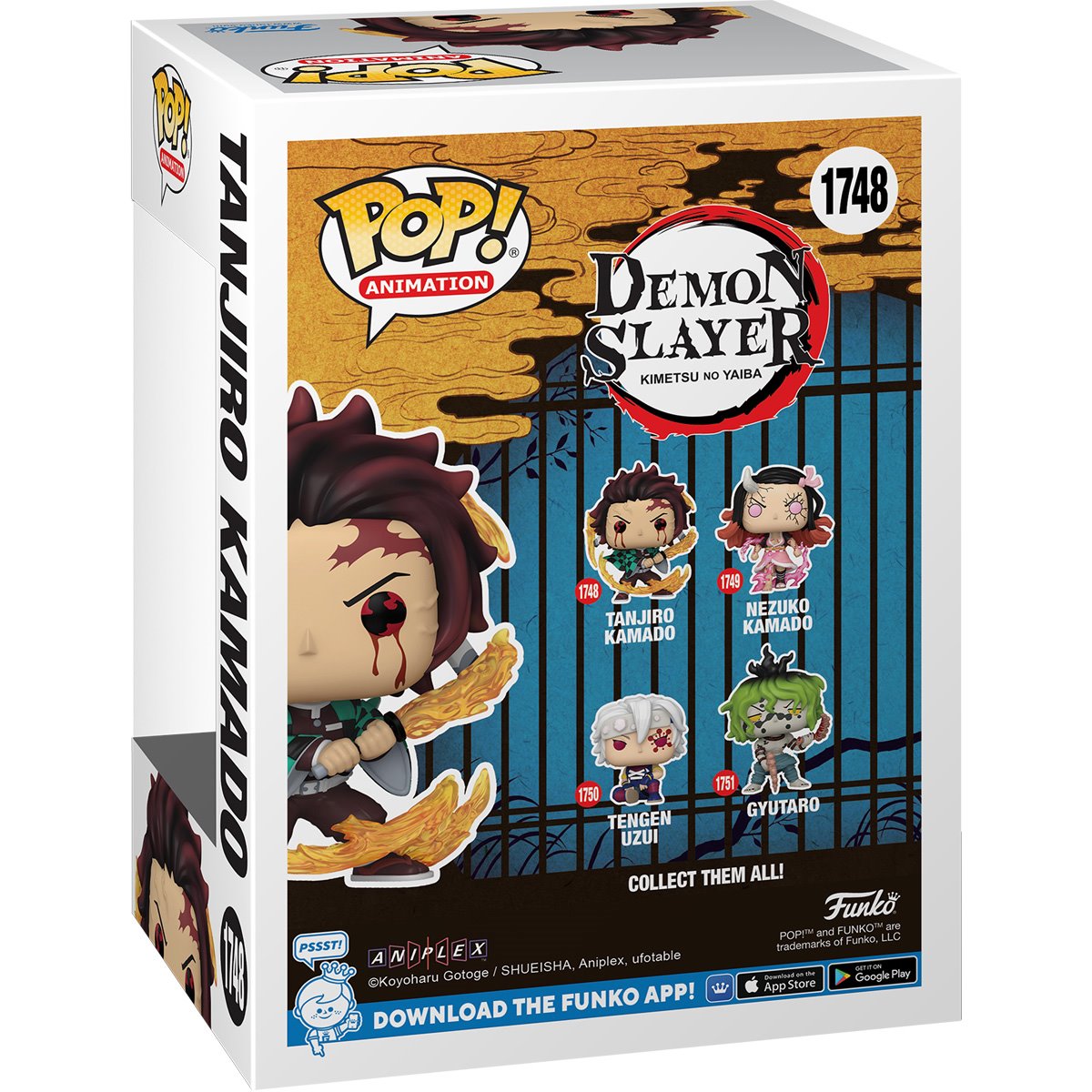 Funko Pop Animation: Demon Slayer - Tanjiro Respiracion Solar