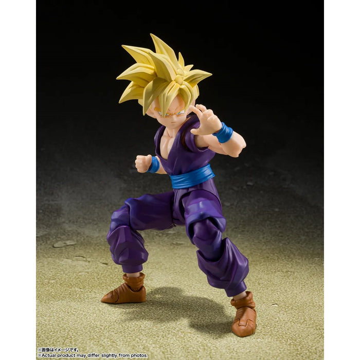 Bandai Tamashii Nations SH Figuarts: Dragon Ball Z - Son Gohan Super Saiyajin The Warrior Who Surpassed Goku Figura De Accion