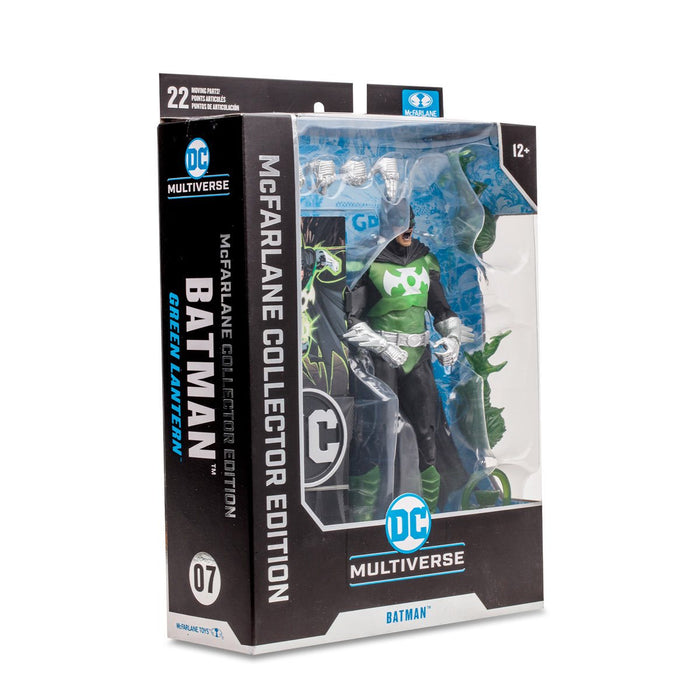 McFarlane Figura de Accion DC Collector Edition: DC Comics - Batman Como Linterna Verde 7 Pulgadas