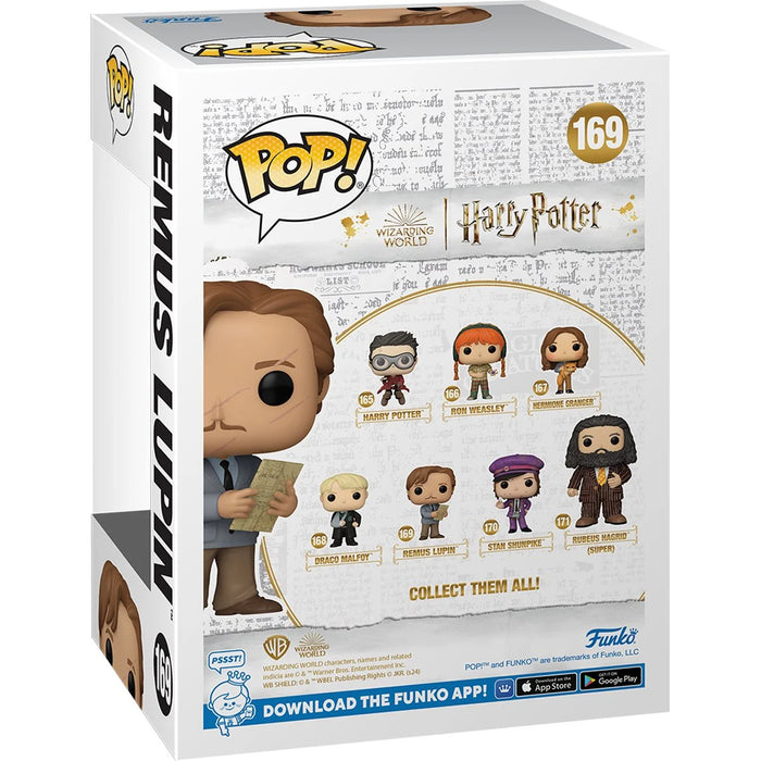 Funko Pop Movies: Harry Potter y El Prisionero De Azkaban - Lupin Con Mapa