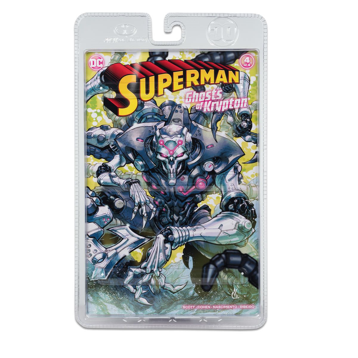 McFarlane DC Direct Page Punchers: DC Comics Superman - Brainiac 7 Pulgadas Con Comic