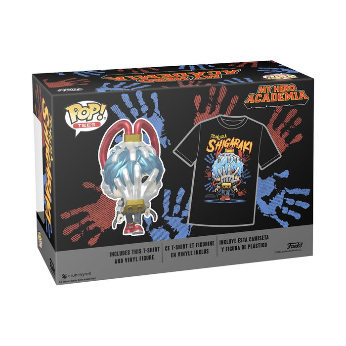 Funko Pop & Tee: My Hero Academia - Playera Mediana Con Shigaraki Metalico