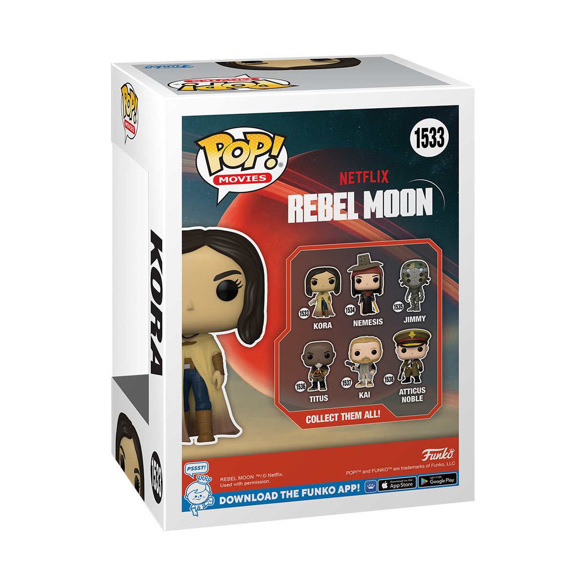 Funko Pop Movies: Rebel Moon - Kora