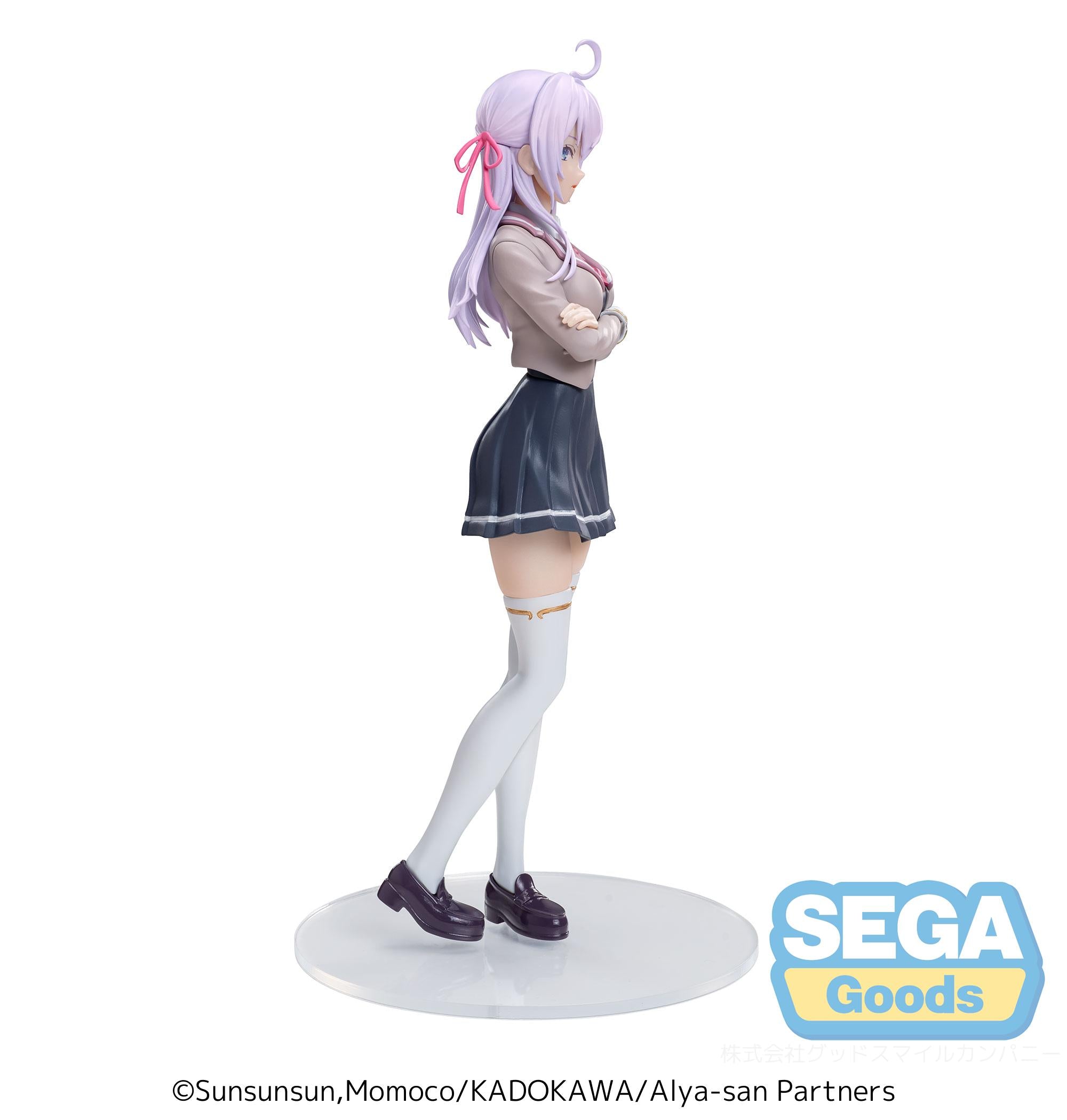 Sega Figures Luminasta: Alya Sometimes Hides Her Feelings In Russian - Alya Con Uniforme