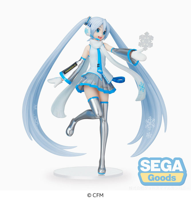 Sega Figures Luminasta: Hatsune Miku - Snow Miku Sky Town