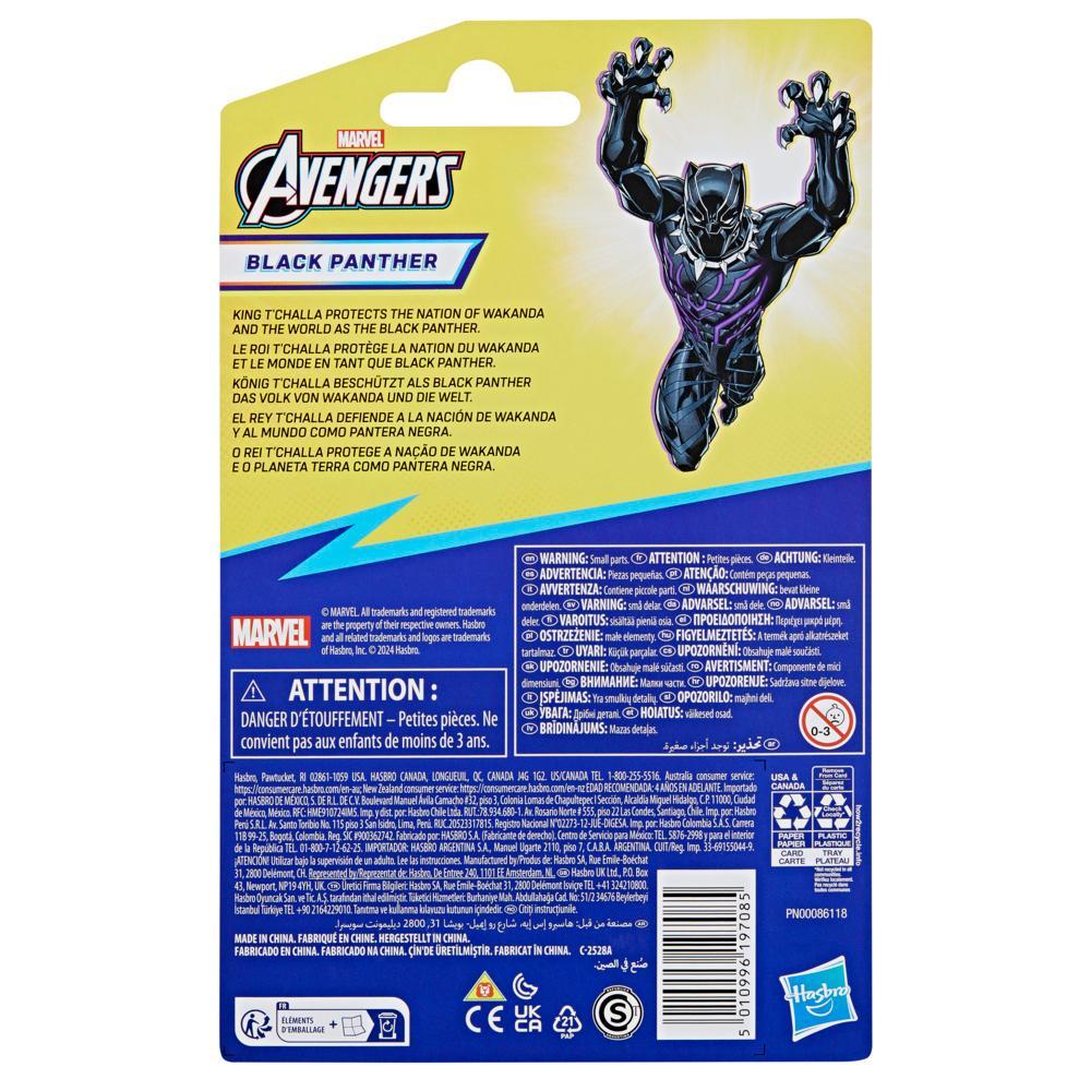 Marvel Epic Hero Series: Avengers - Black Panther 4 Pulgadas