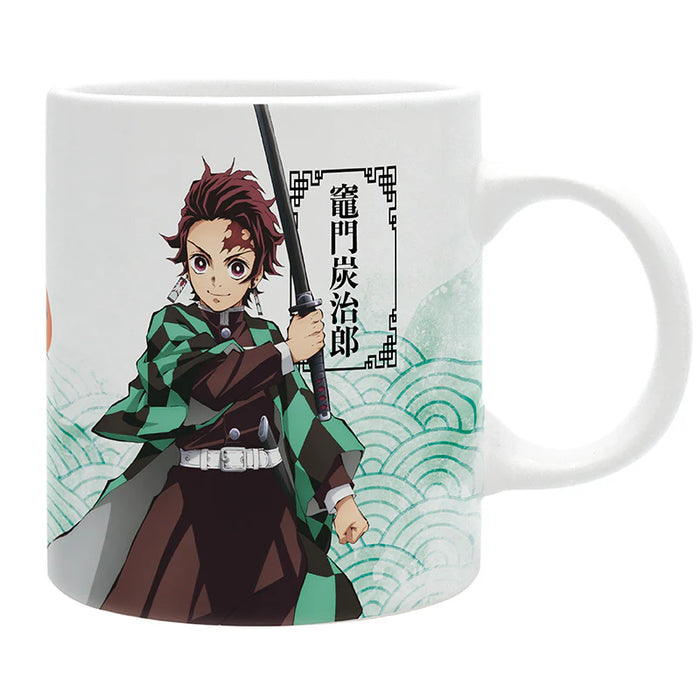 ABYStyle Taza De Ceramica: Demon Slayer - Tanjiro y Nezuko 320 ml