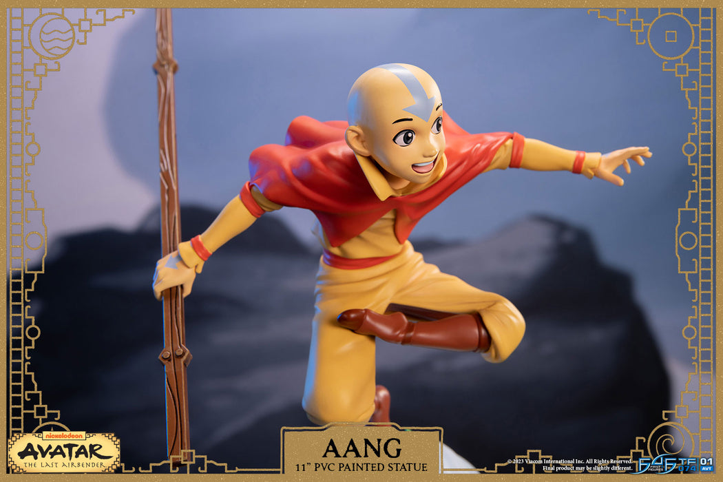 First 4 Figures: Avatar El Ultimo Maestro Del Aire - Aang Edicion Estandar 11 Pulgadas