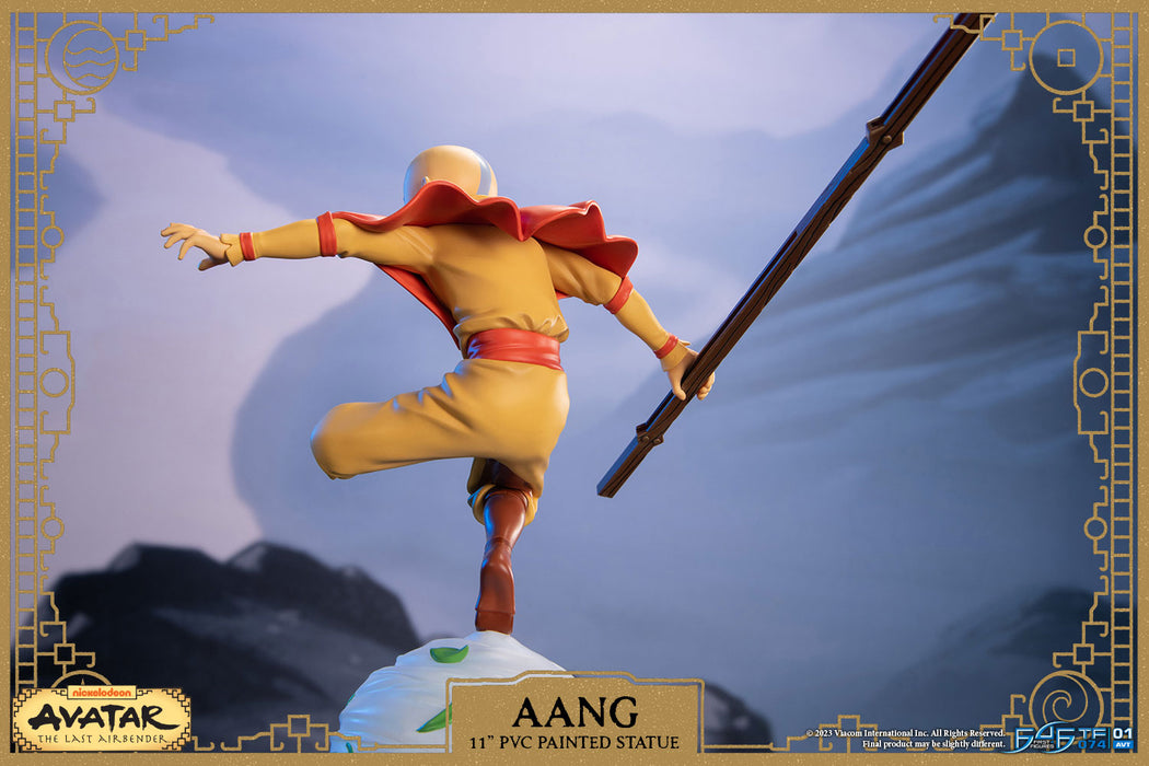 First 4 Figures: Avatar El Ultimo Maestro Del Aire - Aang Edicion Estandar 11 Pulgadas