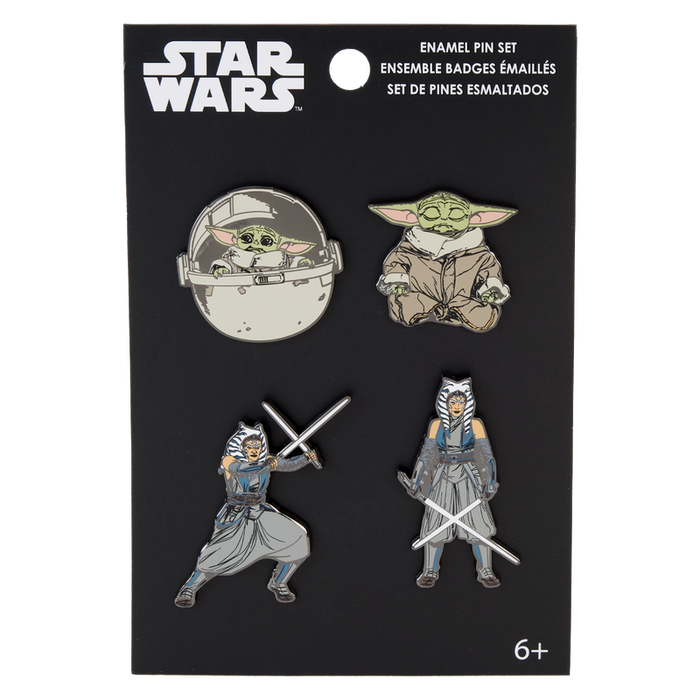 Funko Pin: Star Wars The Mandalorian - Set De Pines 4 Pack