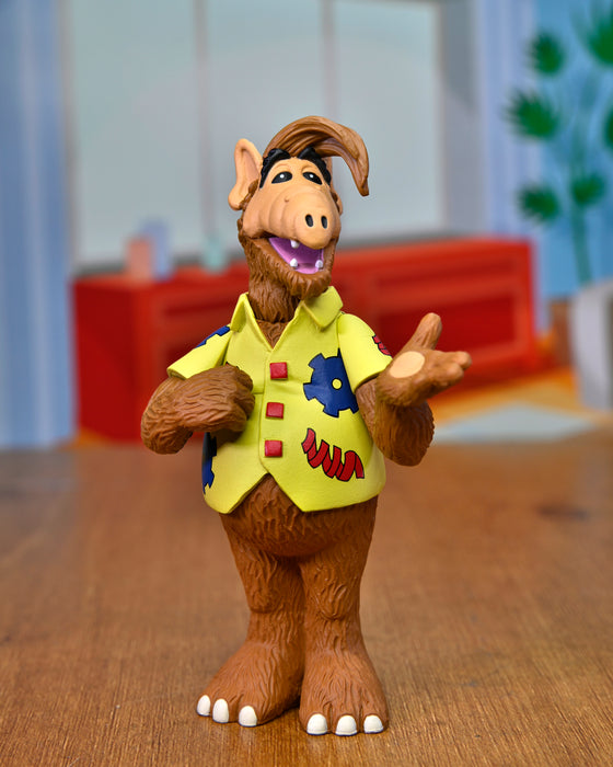 NECA Figura de Acción: Toony Classic - Alf Con Saxofón 6 Pulgadas