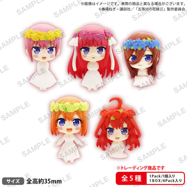 Bushiroad Creative Trading Figures: The Quintessential Quintuplets - Quintuplets Mini Figura Sorpresa