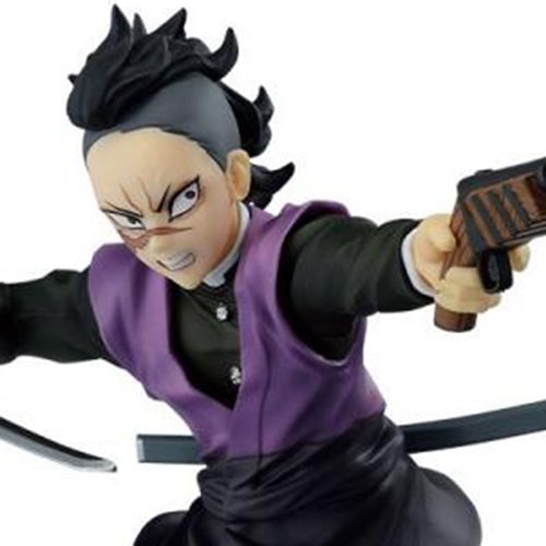 Bandai Tamashii Nations: Demon Slayer Kimetsu no Yaiba - Genya Shinazugawa Breached Swordsmith Village Estatua Ichibansho