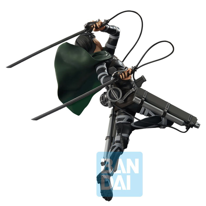 Bandai Tamashii Nations: Attack On Titan - Levi Ackerman Freedom Seeking Estatua Ichibansho