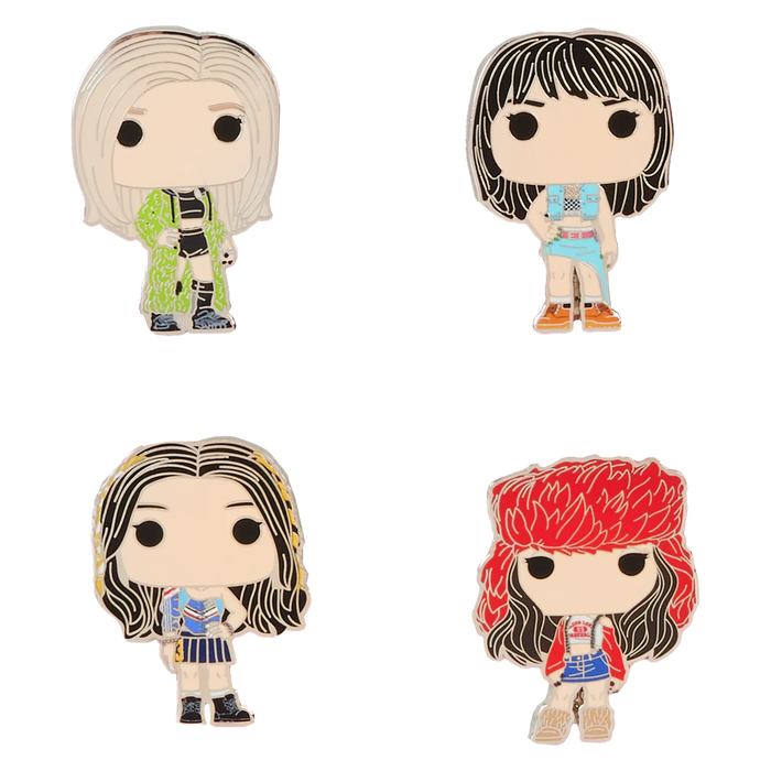 Funko Pop Pin: Blackpink Band Member Spotlight - Set de pines 4 pack